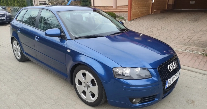 Audi A3 cena 21000 przebieg: 257000, rok produkcji 2007 z Sucha Beskidzka małe 106